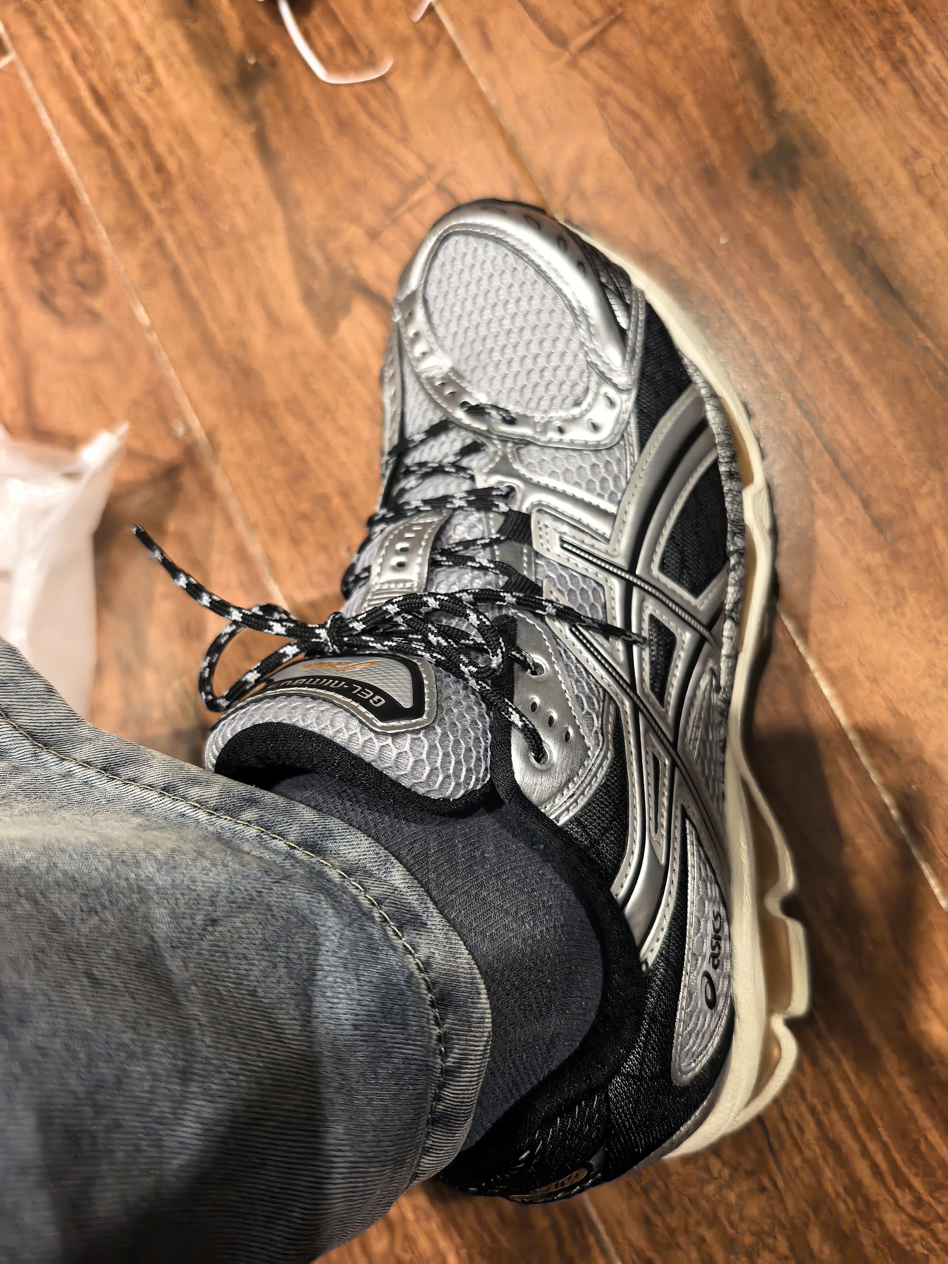 custom review-ASICS Гель Nimbus 10,1 Устойчивые к истиранию Низкие Кроссовки для Бега Унисекс Серебристо-Черный Коричневый