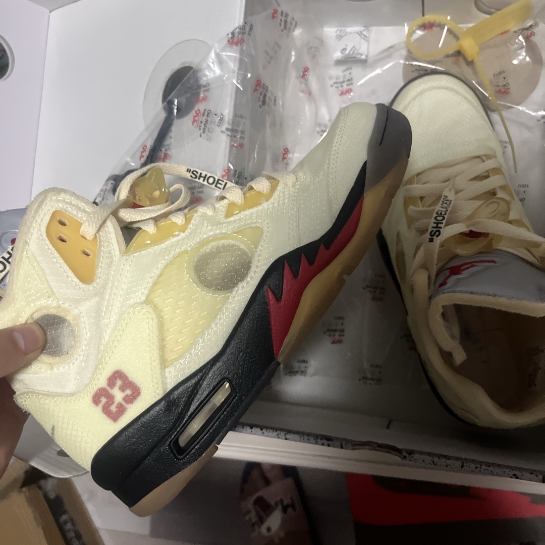 air jordan 5 off white legit check