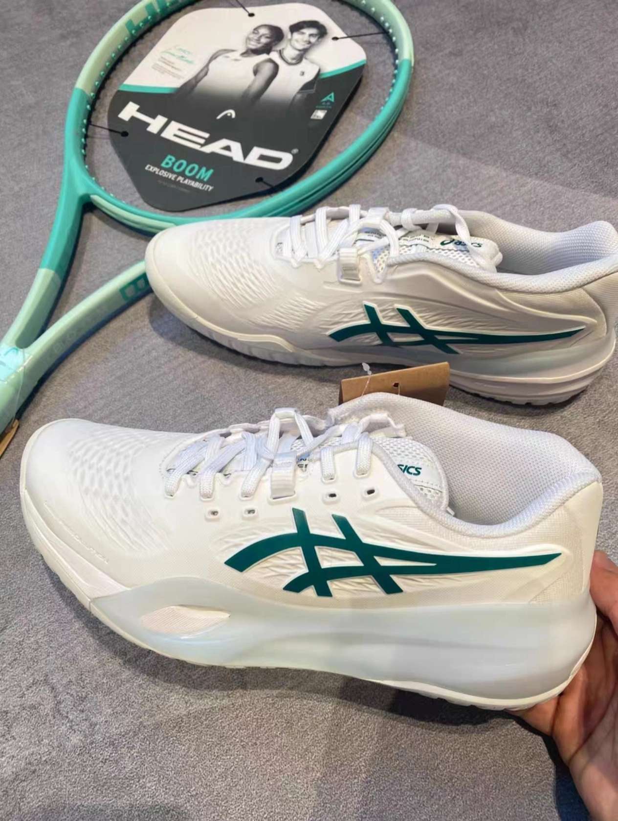 custom review-Asics Gel Resolution X Износостойкие Низкие Теннисные Кроссовки Мужские Белые