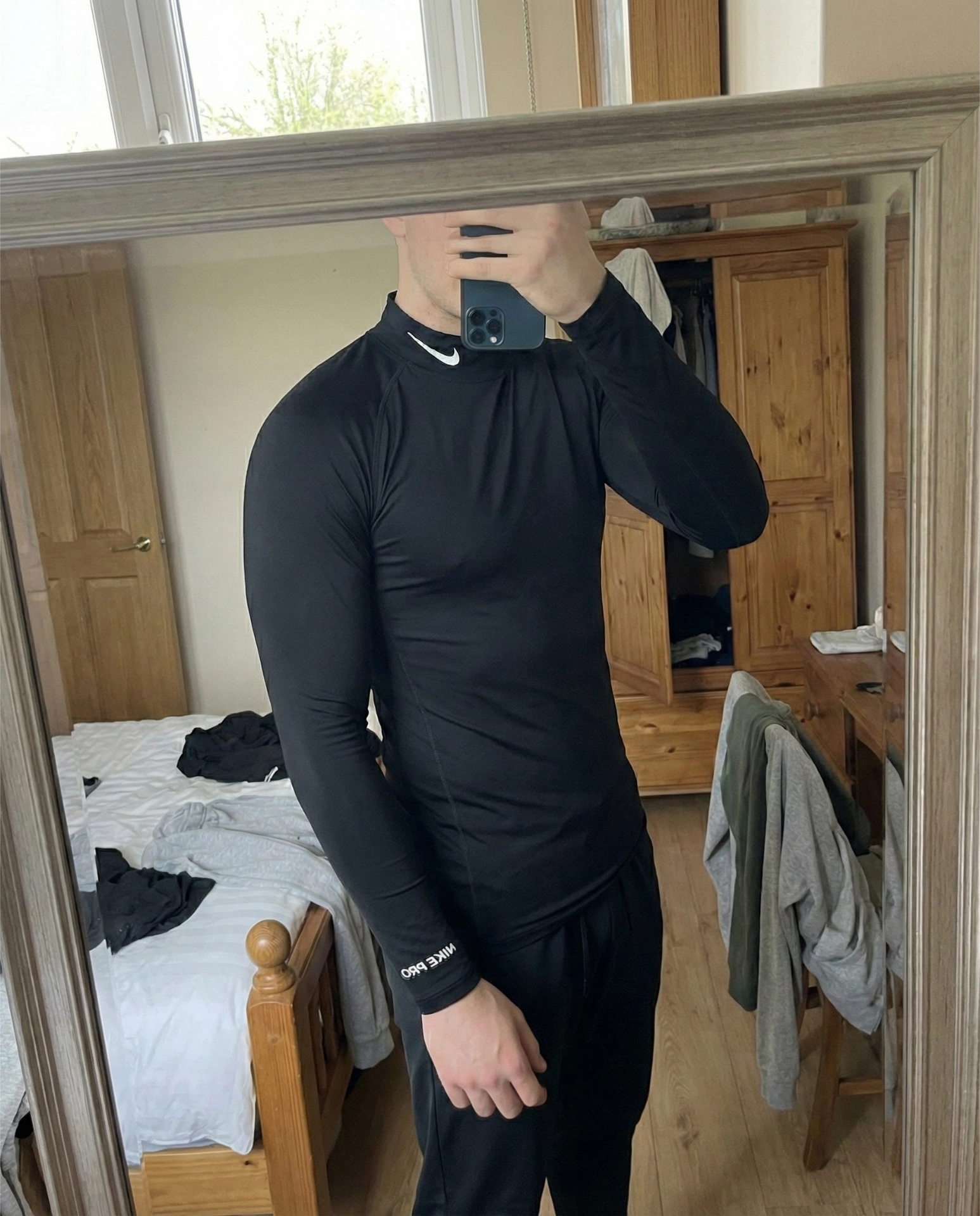 custom review-Nike Тренировочная одежда Мужская Черная