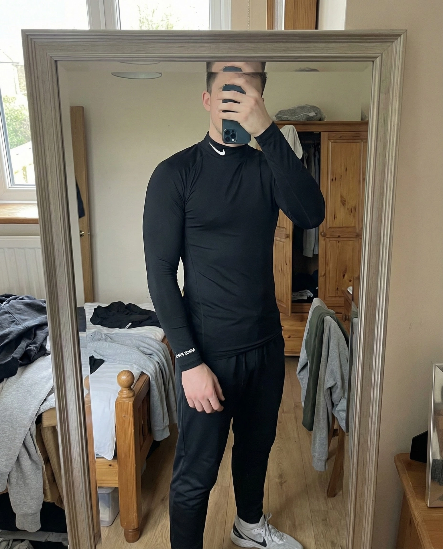 custom review-Nike Тренировочная одежда Мужская Черная