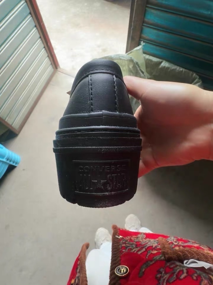 custom review-Конверс All Star Lugged Лоферы Женские Черные