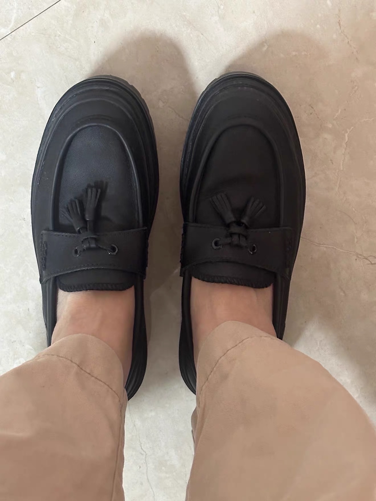 custom review-Конверс All Star Lugged Лоферы Женские Черные