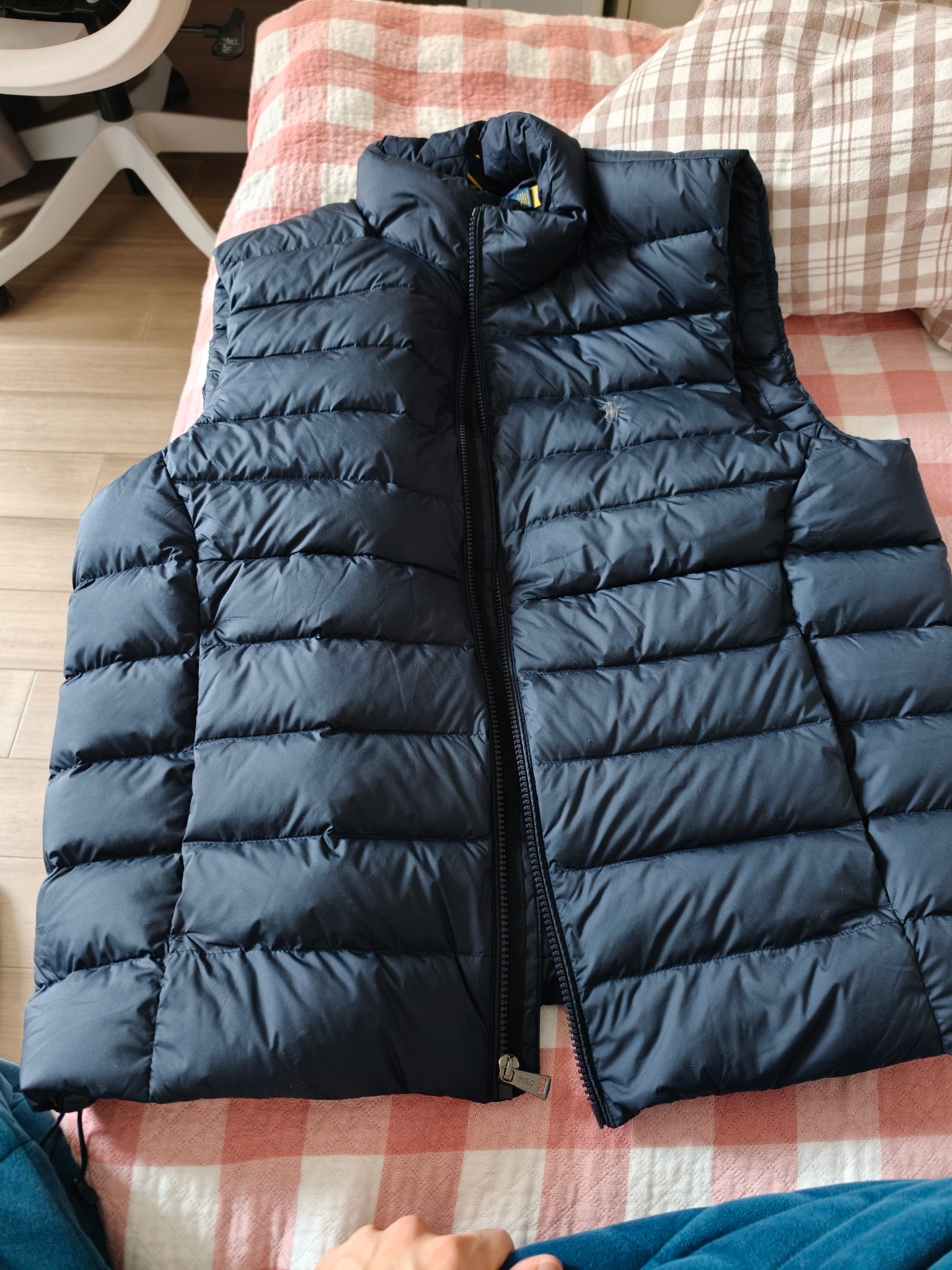 custom review-Пуховый жилет Polo Ralph Lauren для мужчин