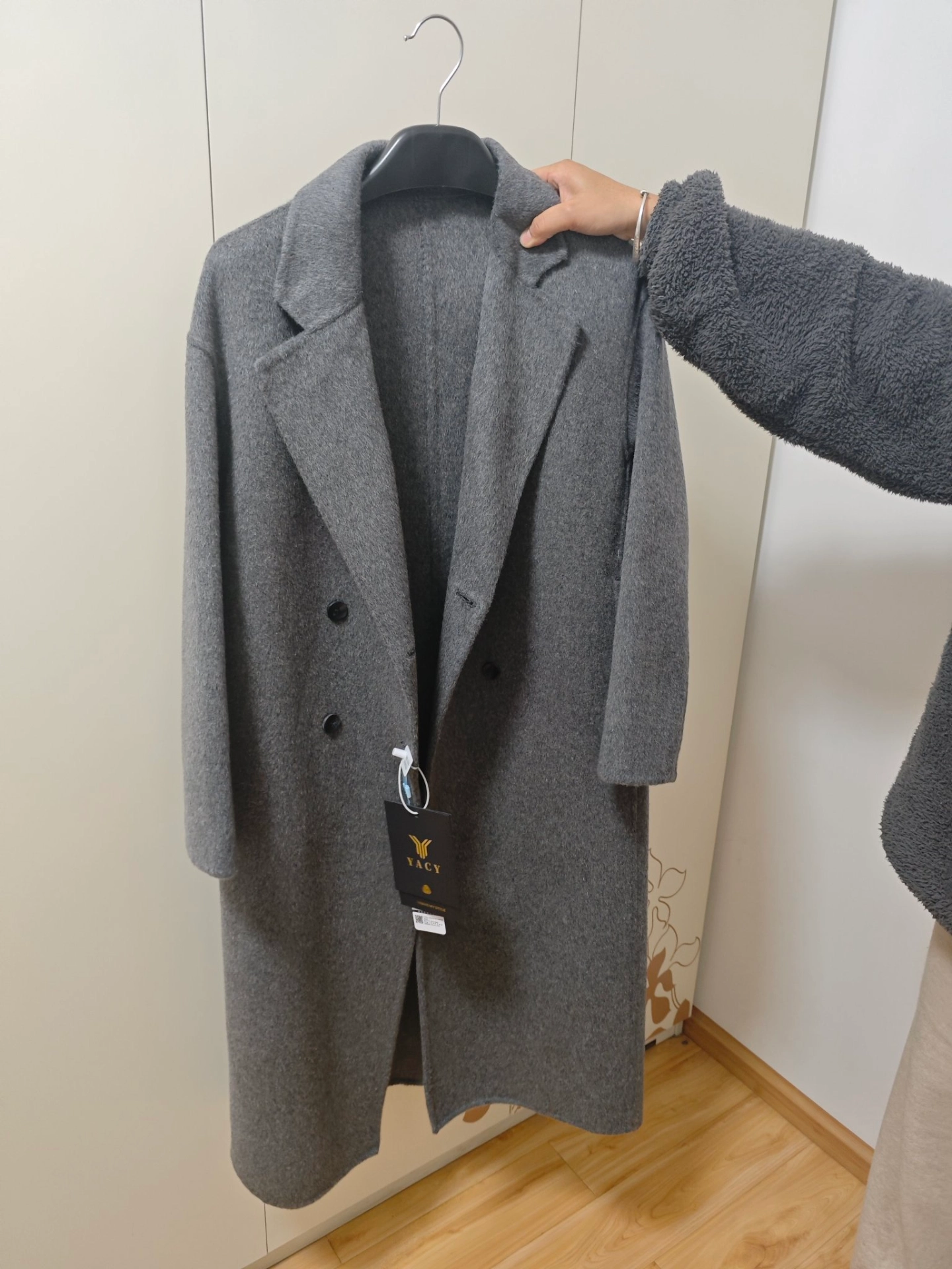 custom review-LANMOU Женское пальто