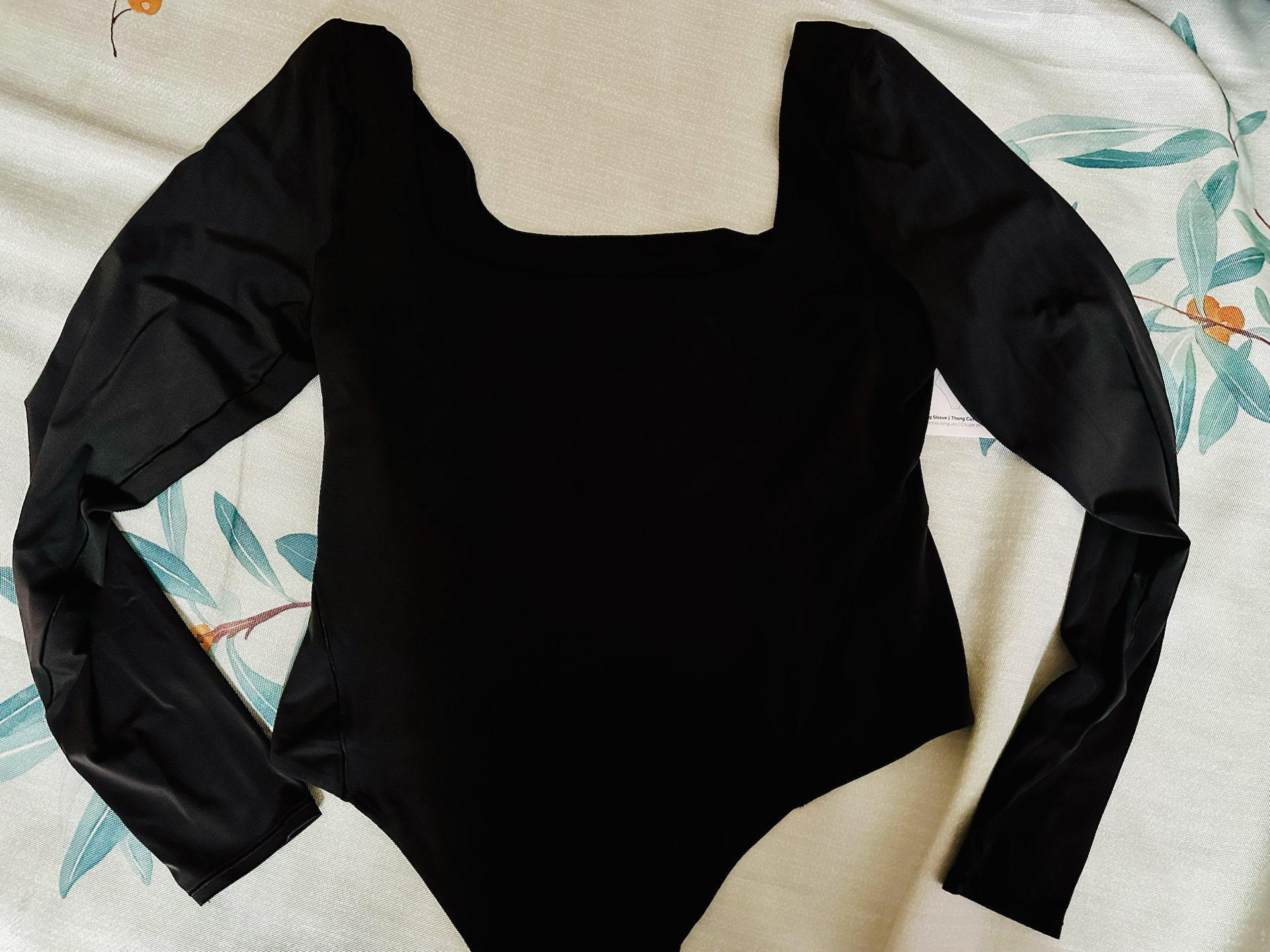 custom review-Lululemon Wundermost Ultra Мягкий Nulu Комбинезон с квадратным вырезом и длинными рукавами для женщин