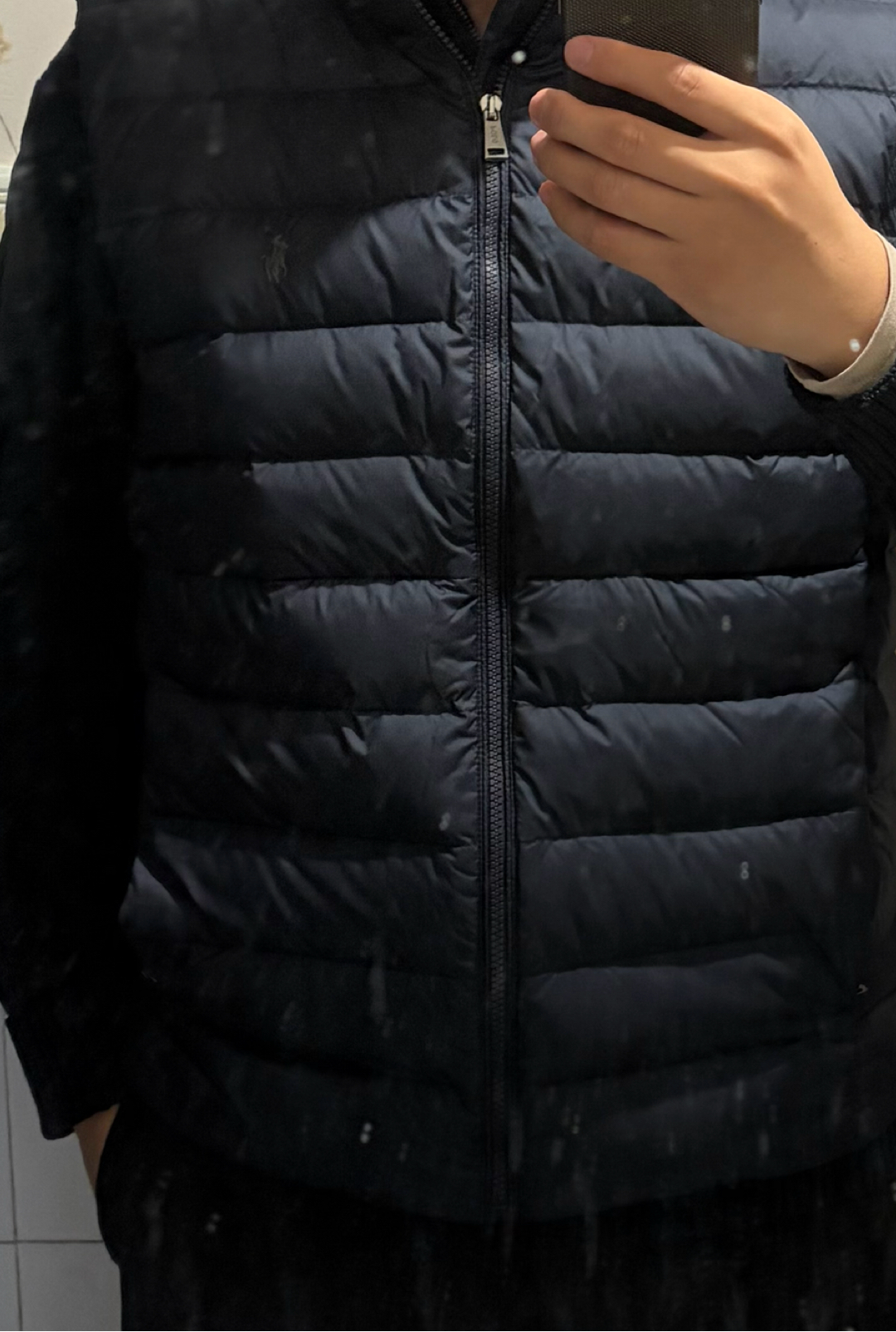 custom review-Пуховый жилет Polo Ralph Lauren для мужчин