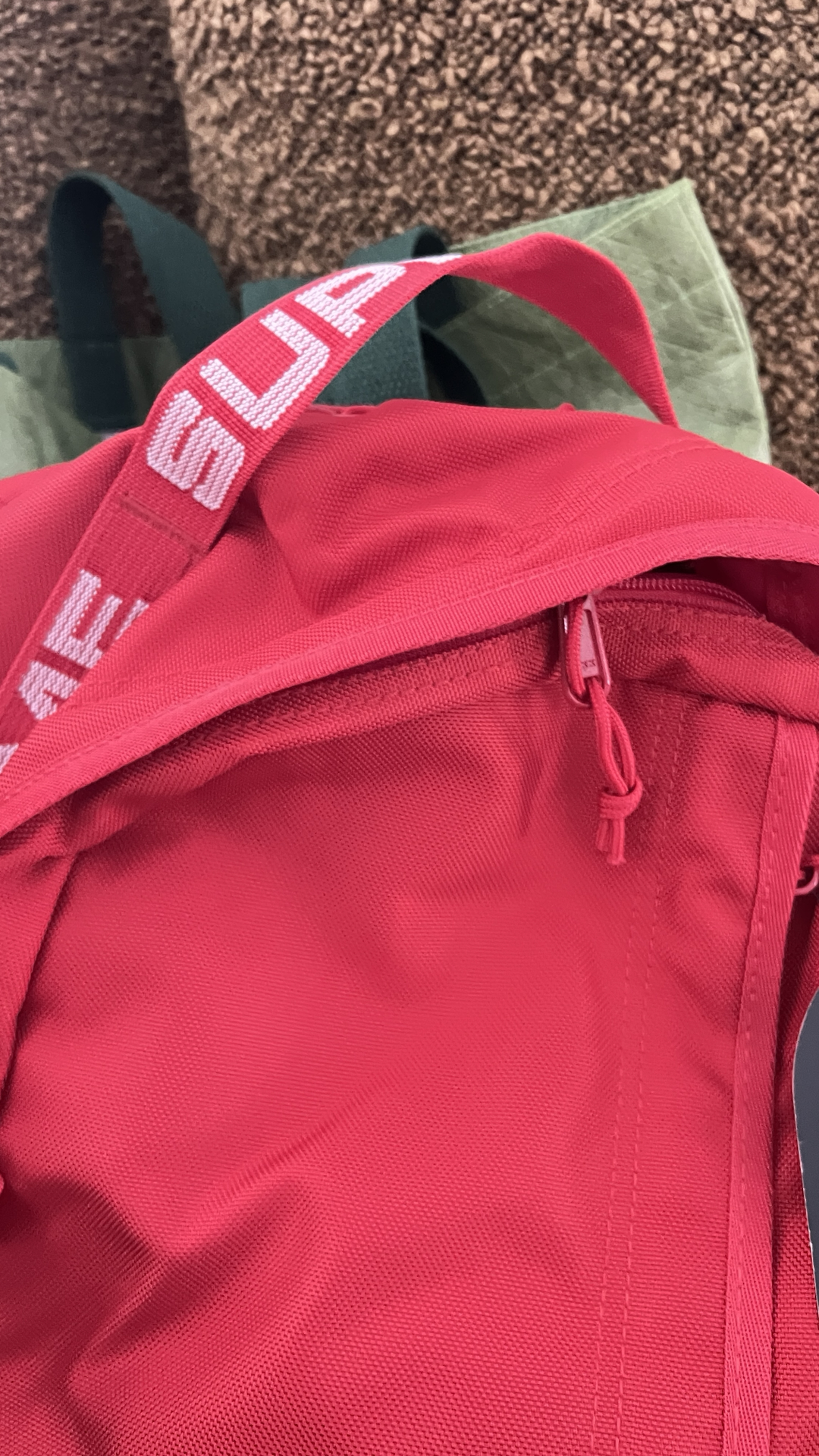 custom review-Supreme Нейлоновый Рюкзак Унисекс Красный