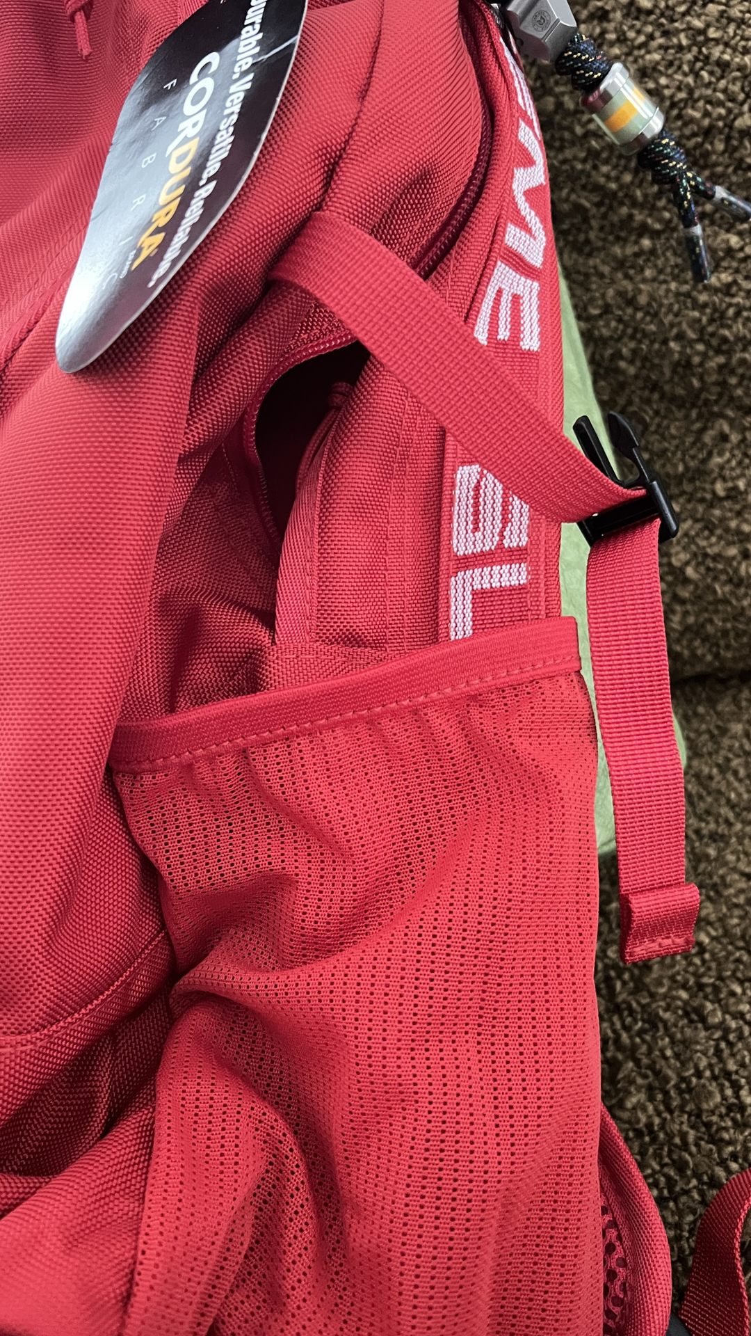 custom review-Supreme Нейлоновый Рюкзак Унисекс Красный