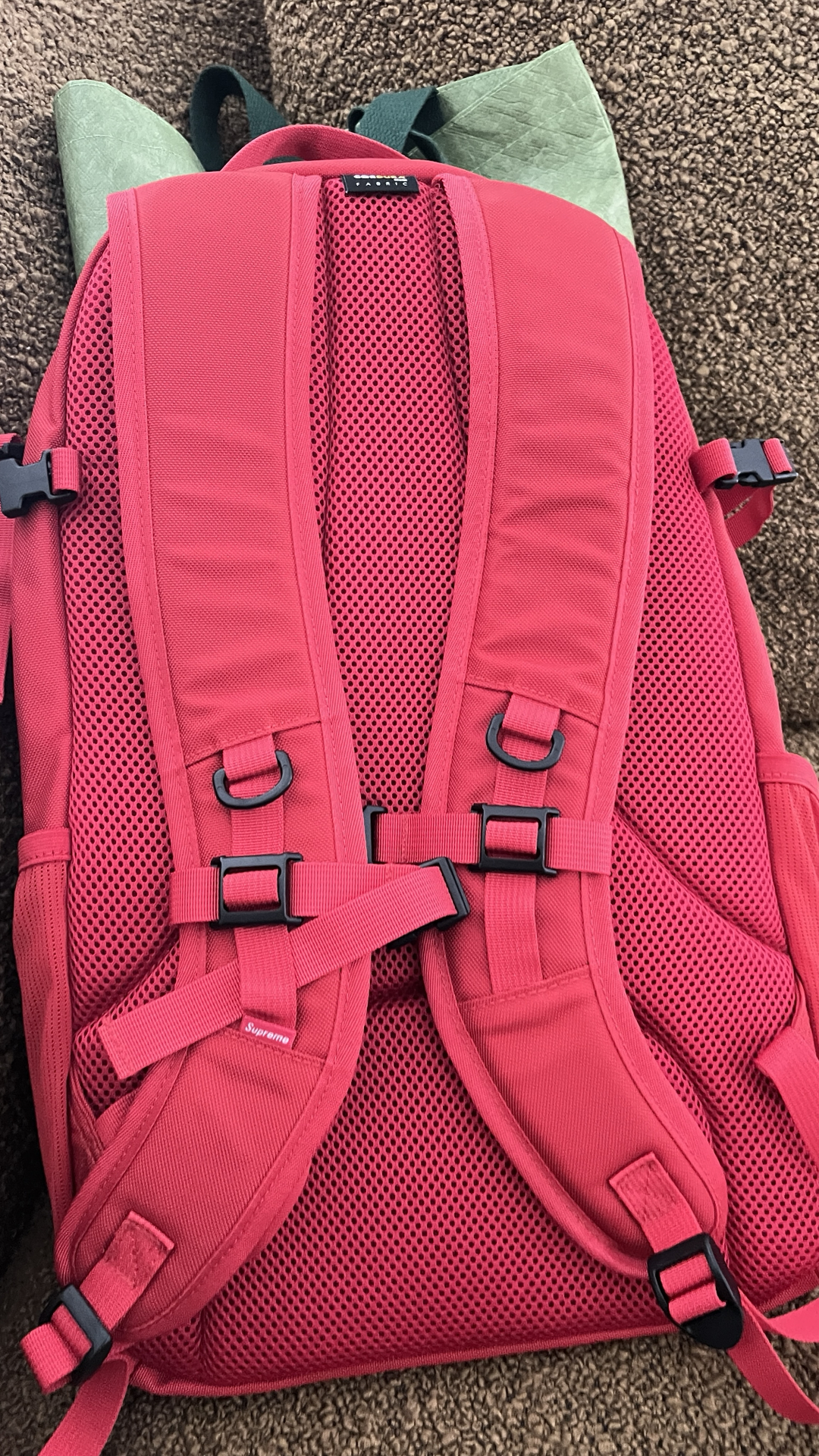custom review-Supreme Нейлоновый Рюкзак Унисекс Красный