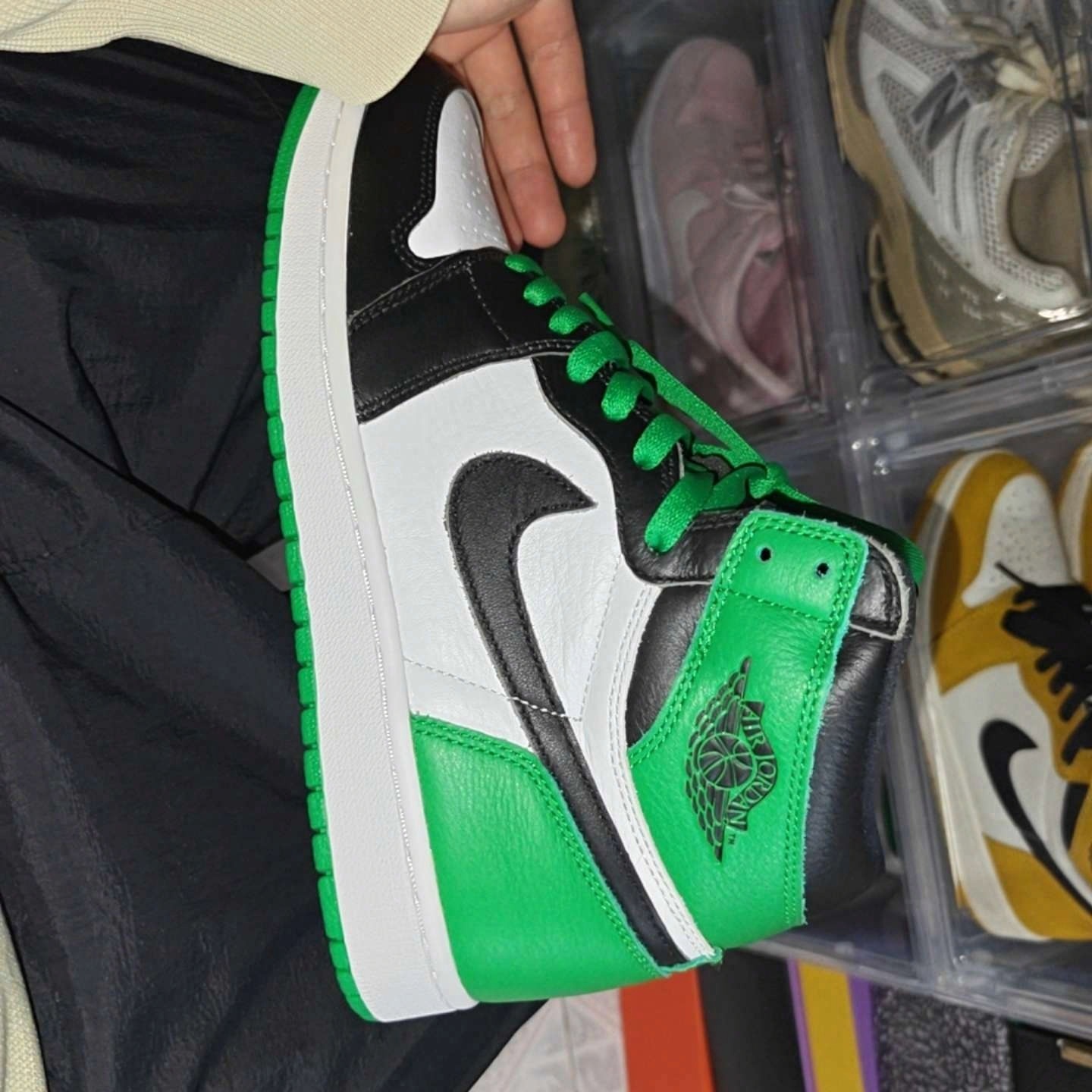 jordan 1 lucky green legit check