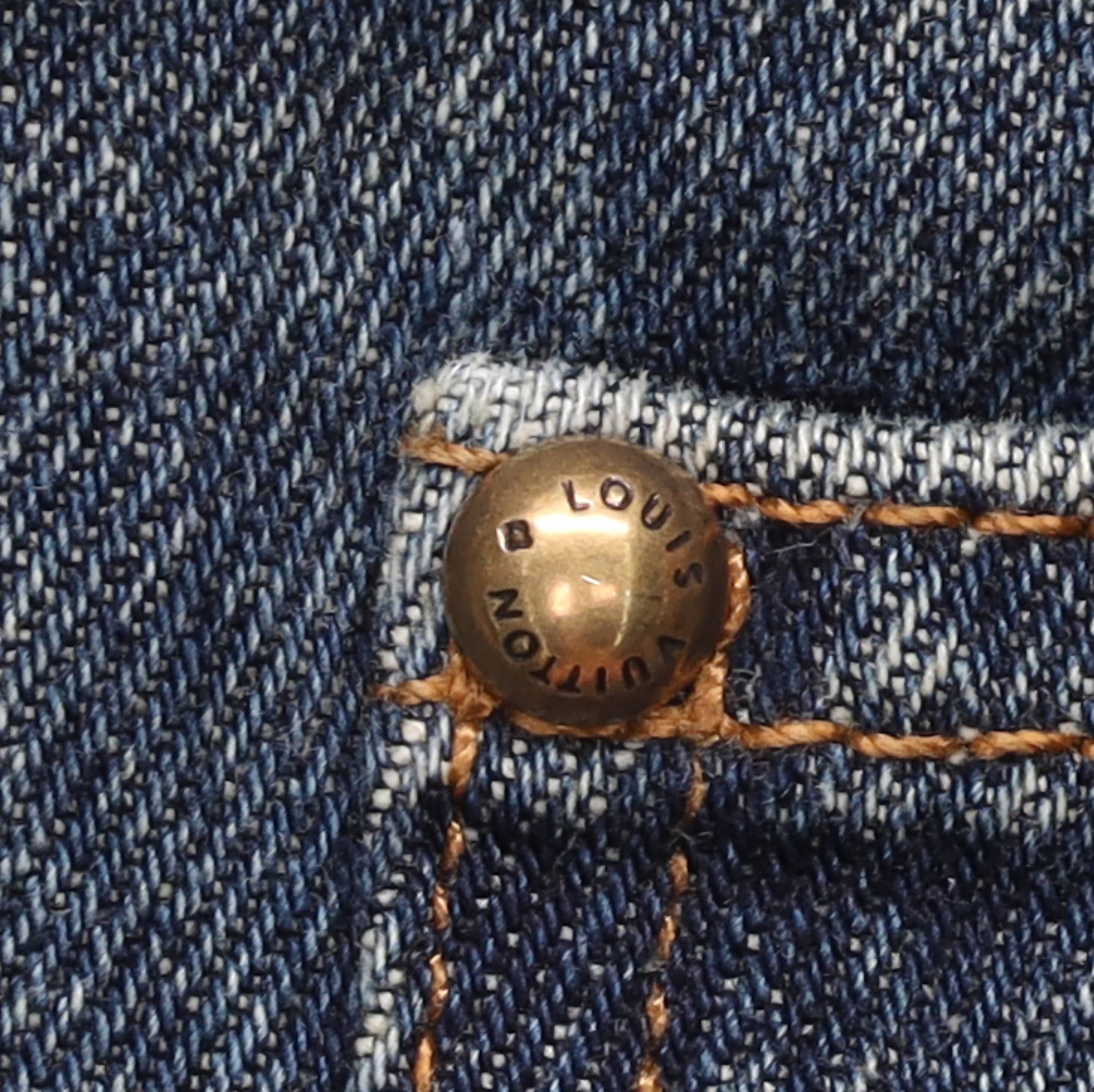 LOUIS VUITTON FW23 Jeans Men's Ink Blue - Cheap Rcj Jordan LOUIS VUITTON FW23 Jeans Men's Ink Blue - Cheap Rcj Jordan