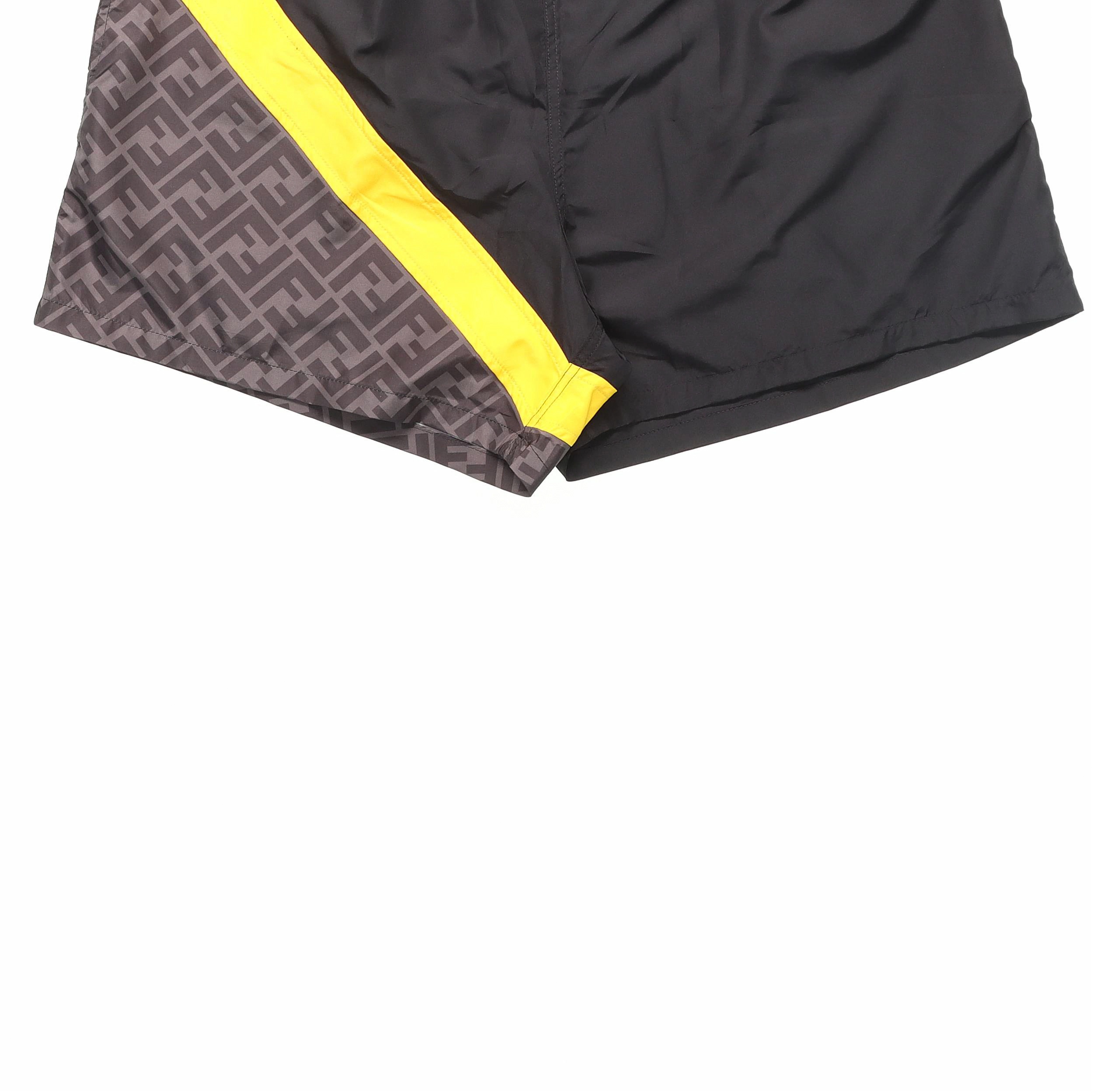FENDI Casual Shorts Men Black - POIZON